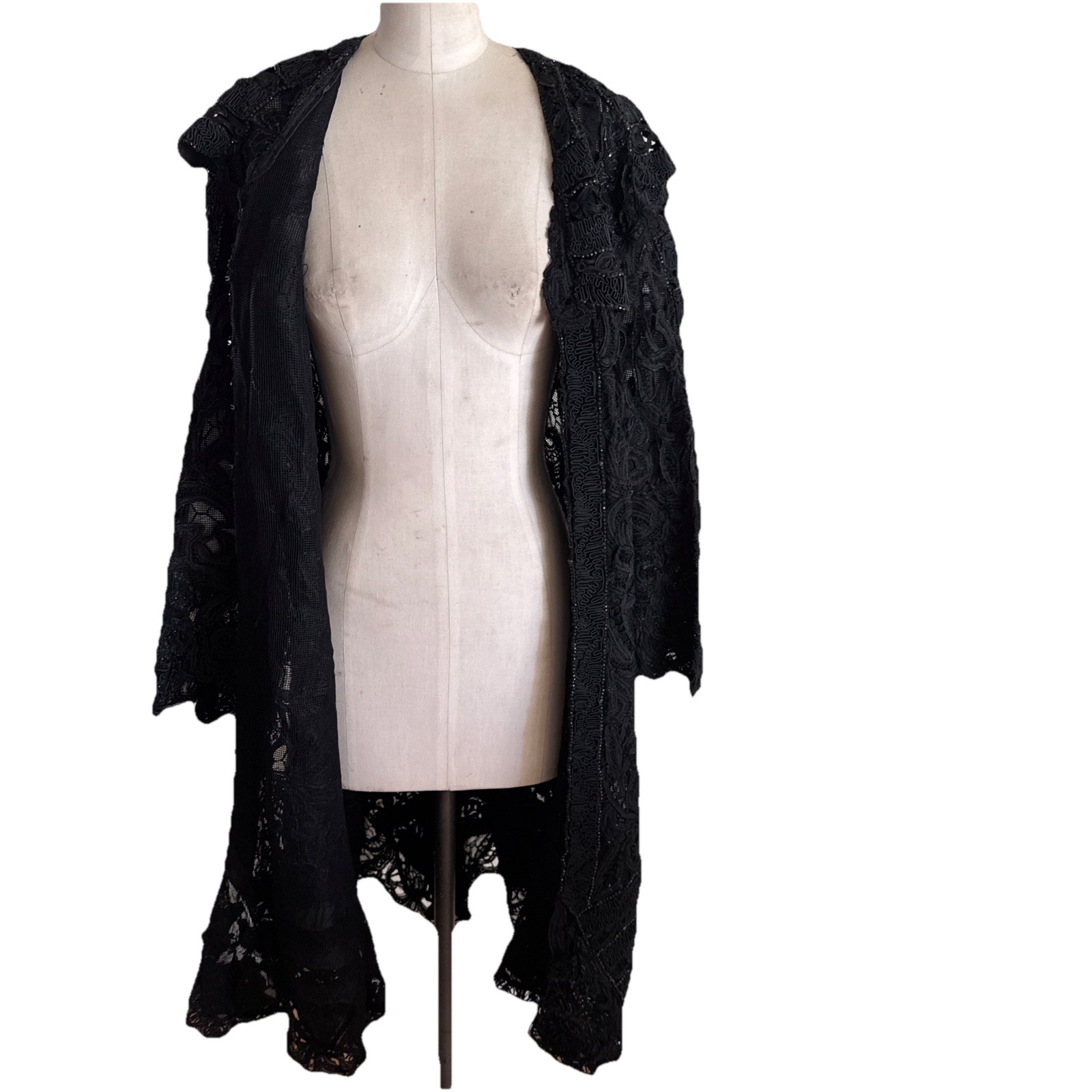 Vintage Antique Edwardian Beaded Coat