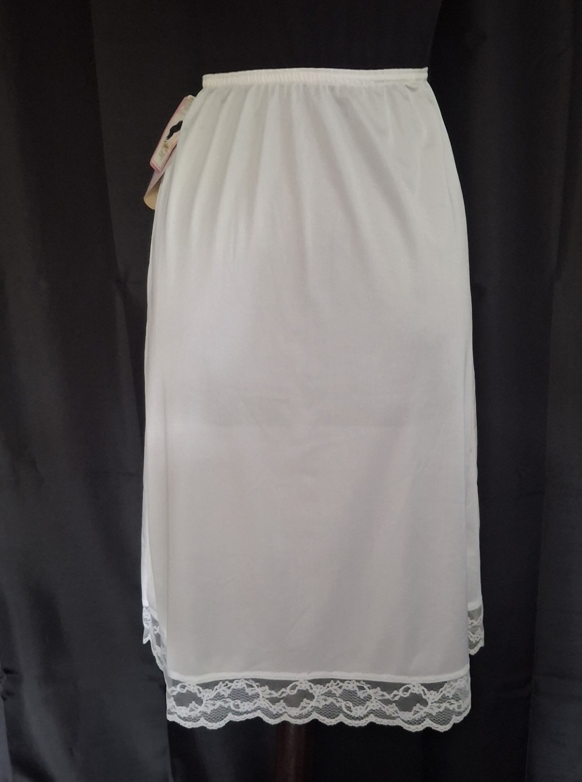 Vintage 60s Texsheen Half Slip Lingerie NOS shadow Panel No cling Sz S USA
