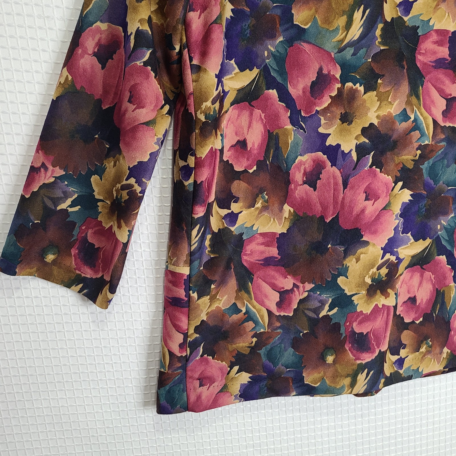 Vintage Joanna Floral Single Button Blazer Jacket Size Women’s Size Medium
