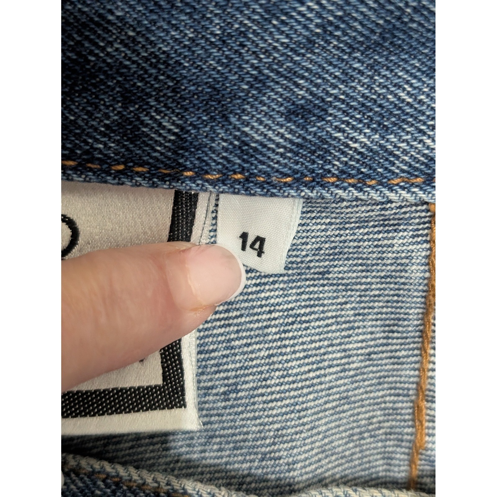 Vintage Bill Blass High Waisted Pleated Tapered Leg Jeans Medium Wash Women 14