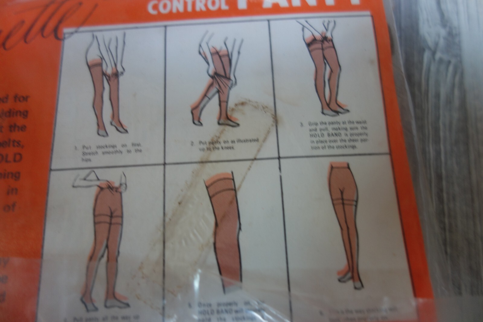 Vtg. Duette&rsquo; Stretch Light Control Panty Nylon One Size Fits All Coffee