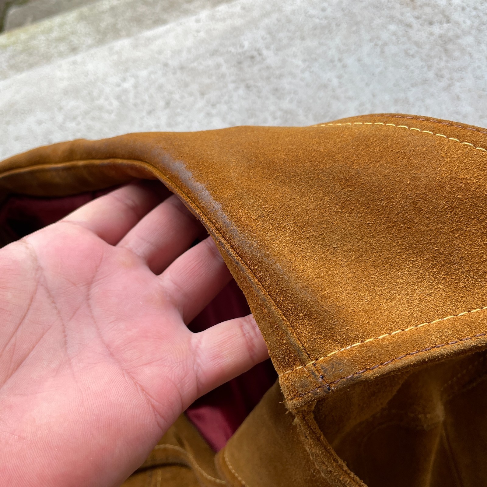 VTG 70s Great Things From Canada Suede Leathercraft Tan Coat Women&rsquo;s Small 11/12