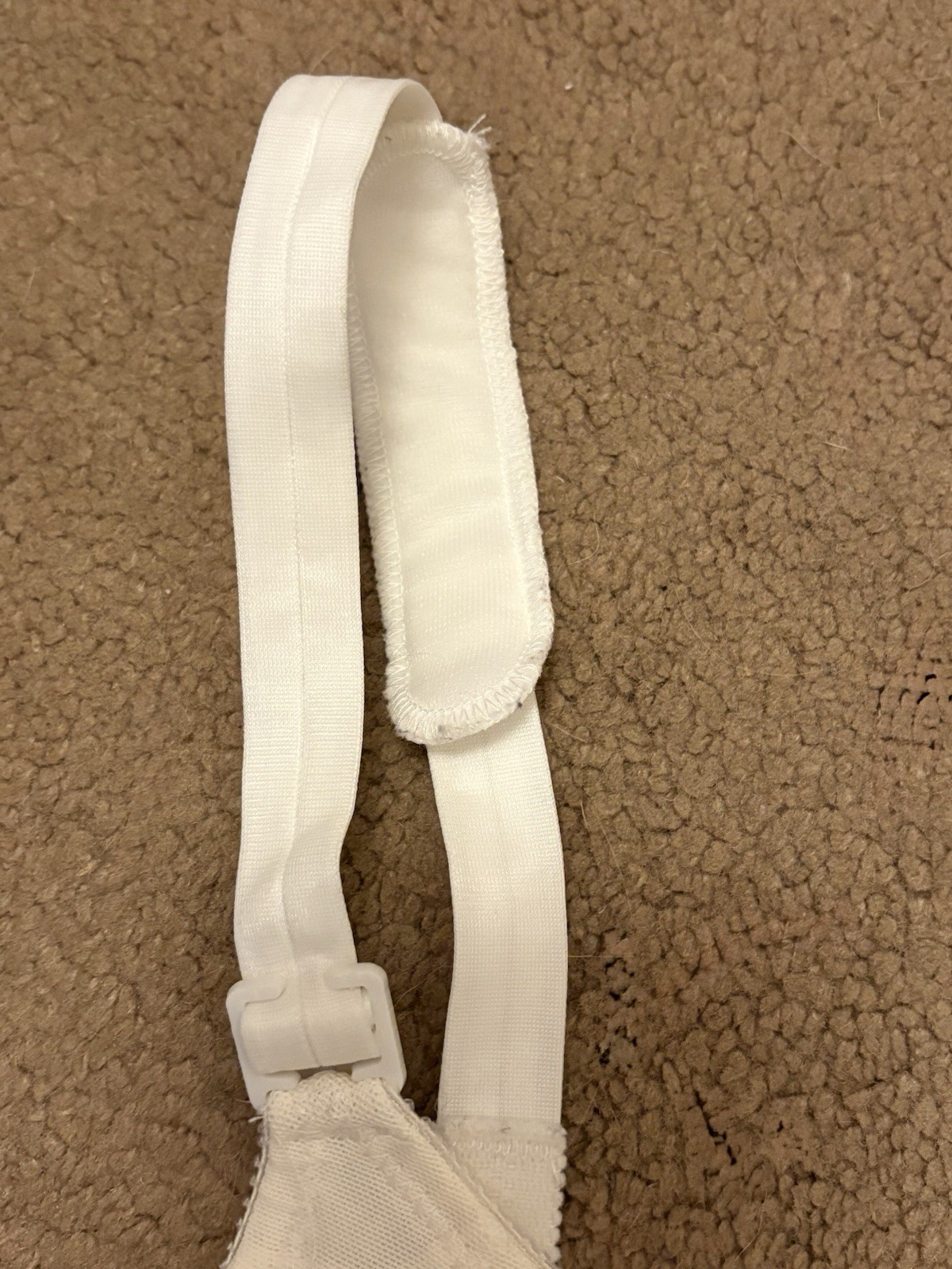 Vintage Flexees Cotton Lightweight White Bra 36B Style 1653 -Excellent Condition