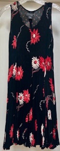 Vintage Nostalgia Reversible Floral Dress. Size L. Circa 1990’s
