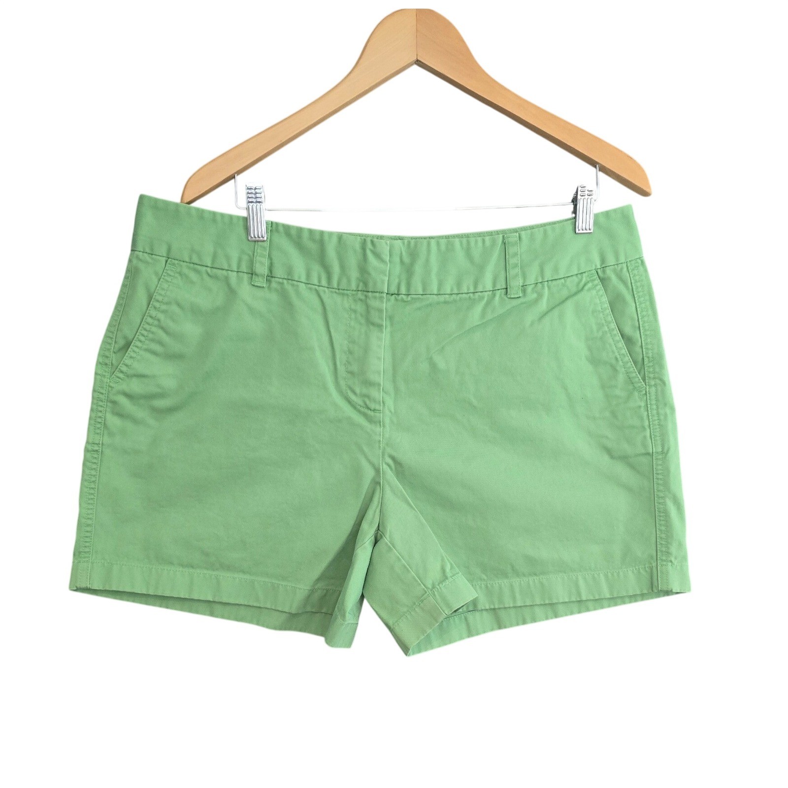 Vineyard Vines Preppy Casual Solid Cotton Shorts Women Size 16