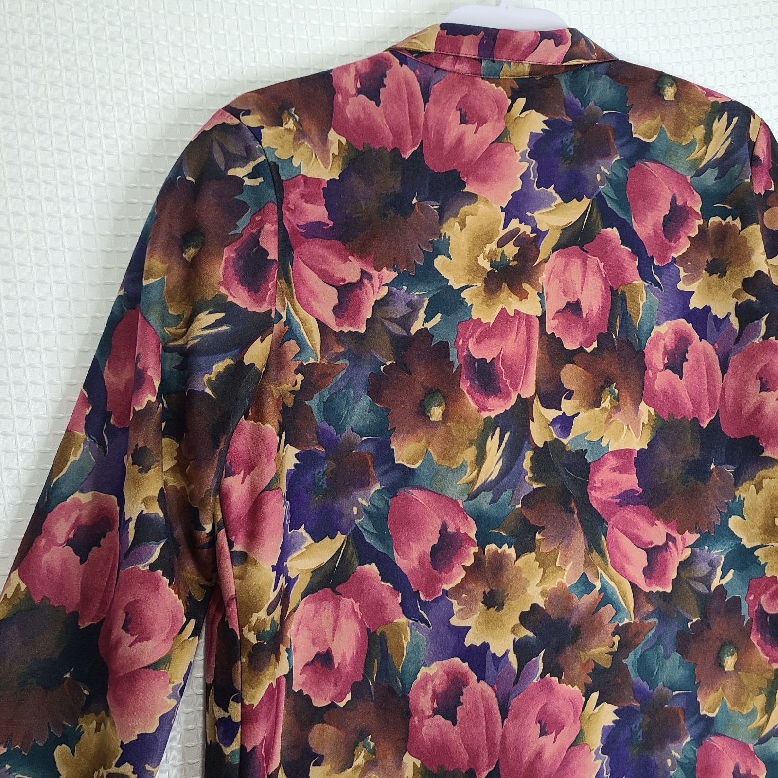 Vintage Joanna Floral Single Button Blazer Jacket Size Women’s Size Medium