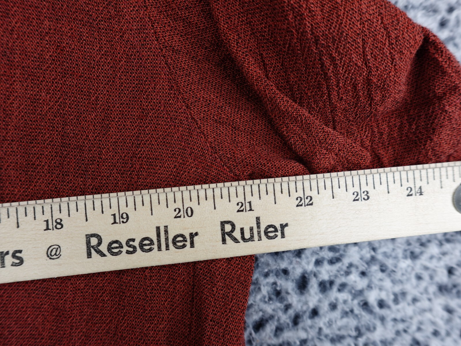 Vintage Timbuktu Station Rust Textured Short Sleeve Shirt Size 3 Made in USA