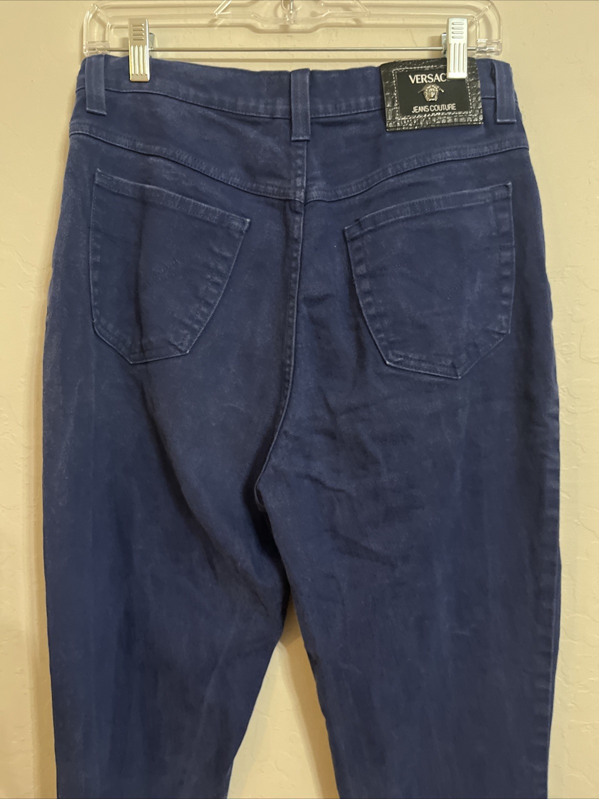 VERSACE Jeans Couture ITTIERRE SPA Blue Denim Pants VTG 90S Italy
