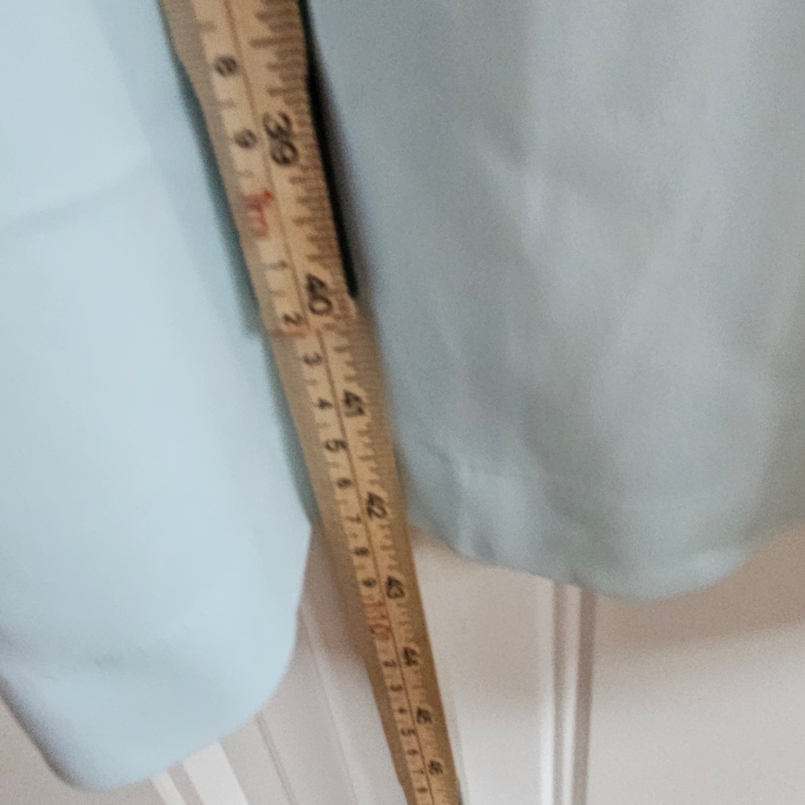 Vintage Lace Robe Womens Size Large 80s Pastel Blue Satin Cottage Romantic Retro