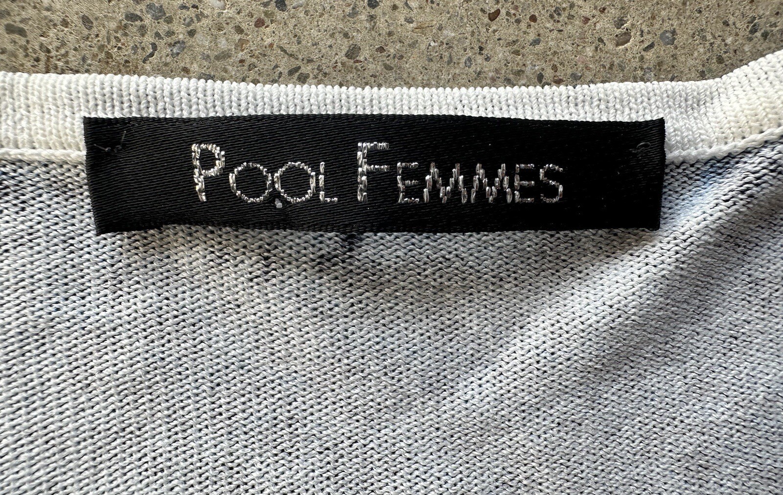 Vintage Pool Femmes Rayon & Nylon Blend Abstract Animal Print Top Size M