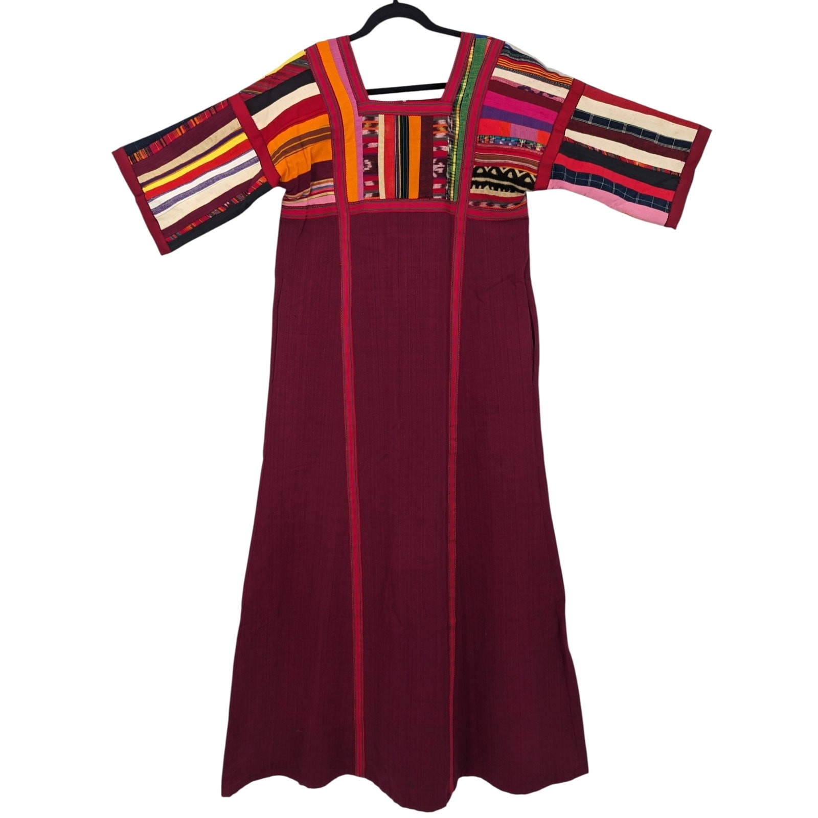 Vintage 1980&rsquo;s ORIGINS JUDY MARGOLIS Ethnic Tribal Middle Eastern Dress Kaftan