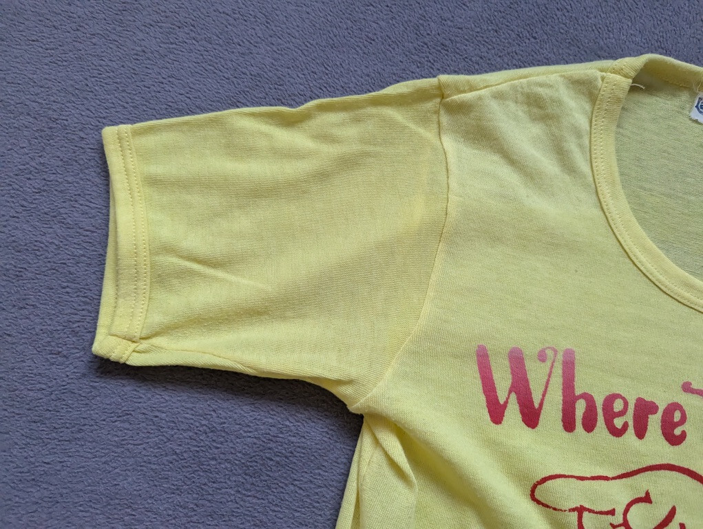 Lancer Vintage 70s 80s where the hell is Honduras yellow shirt womens size 36