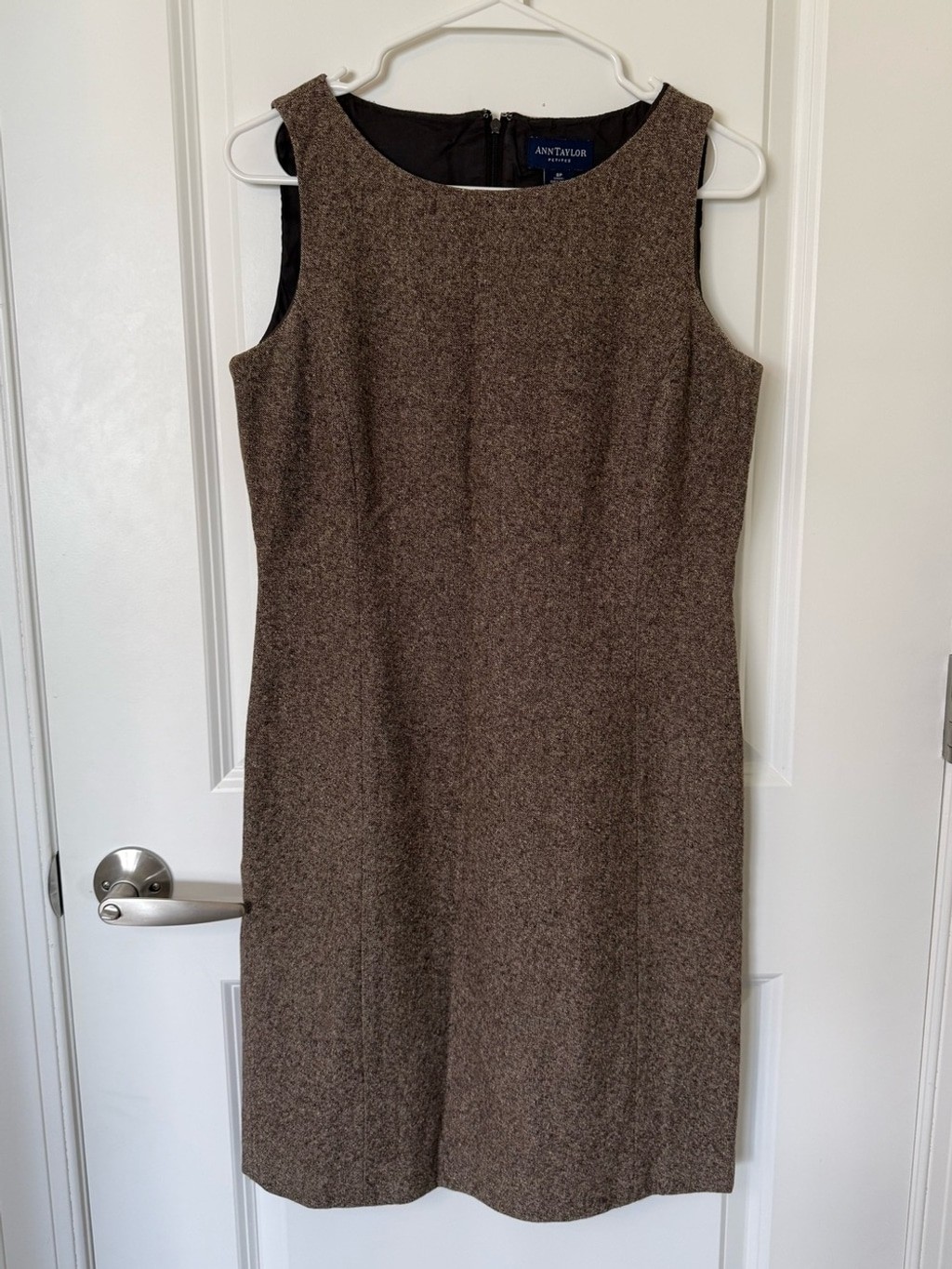 Classic Vintage Ann Taylor Wool Sheath Dress