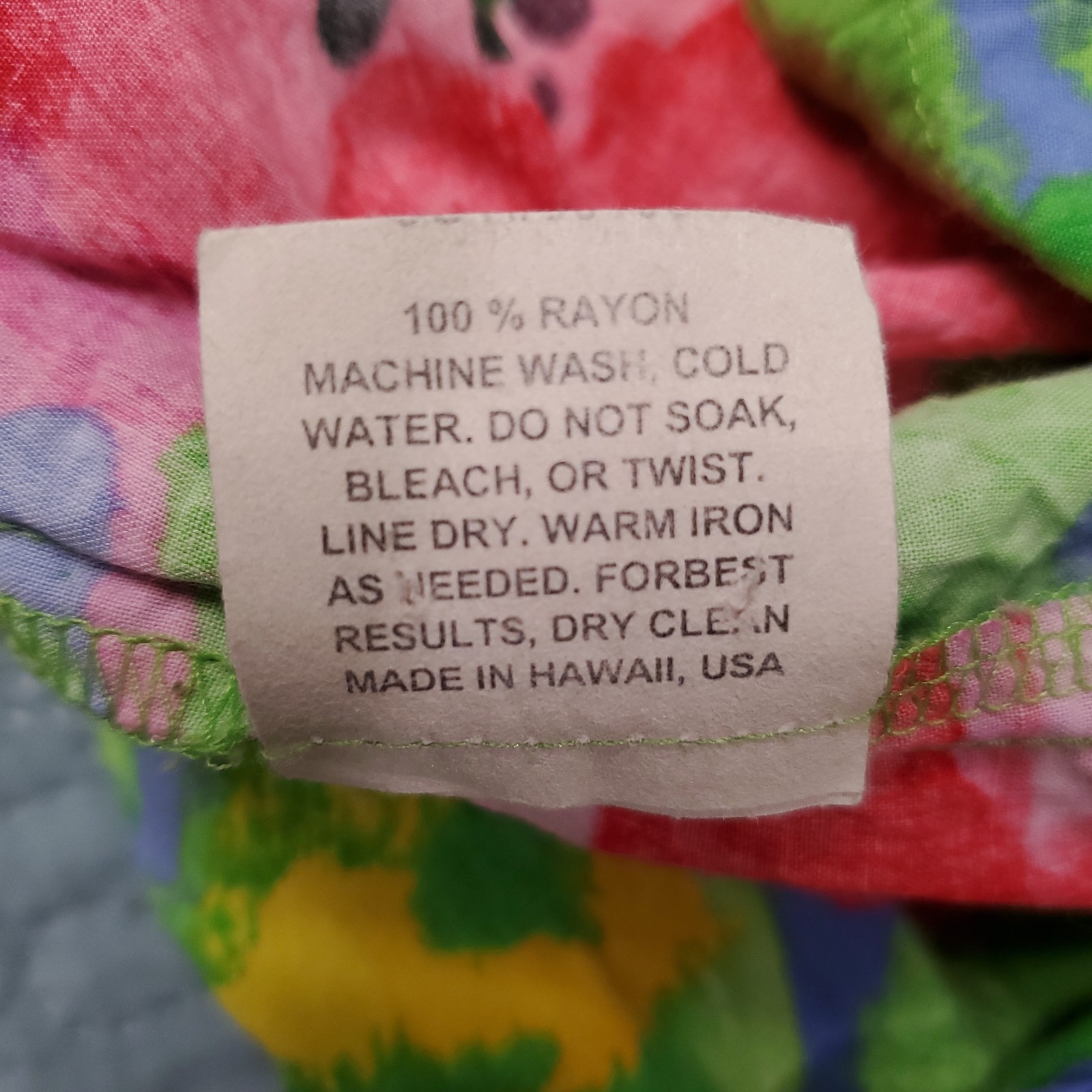 Vintage Jams World Womens Hawaiian Button-up Shirt Size Medium Floral Collectors