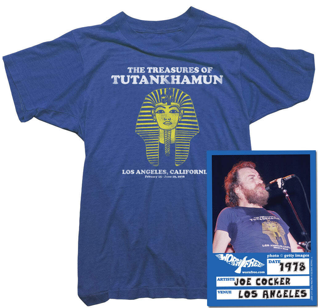 Joe Cocker T-Shirt – Tutankhamun Tee worn by Joe Cocker – Womens