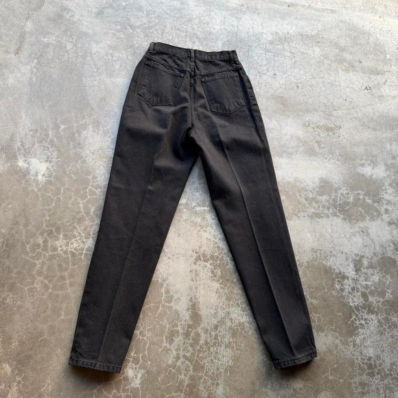 Vintage 90&rsquo;s David David Rhinestone Black Denim High Rise Jeans