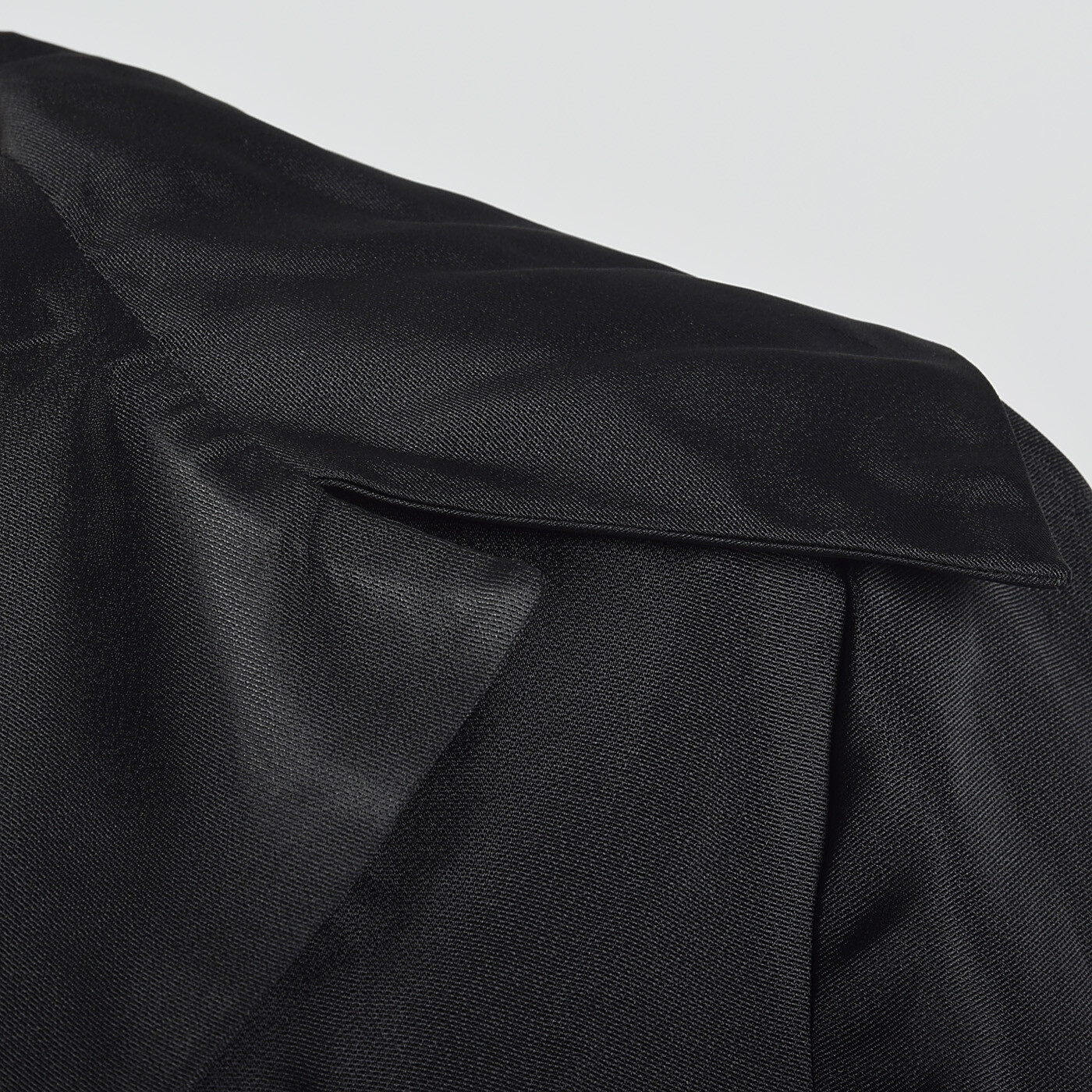 S 1950s Black Faille Dress Button Front Cocktail Party Evening Wear 50s Vintage