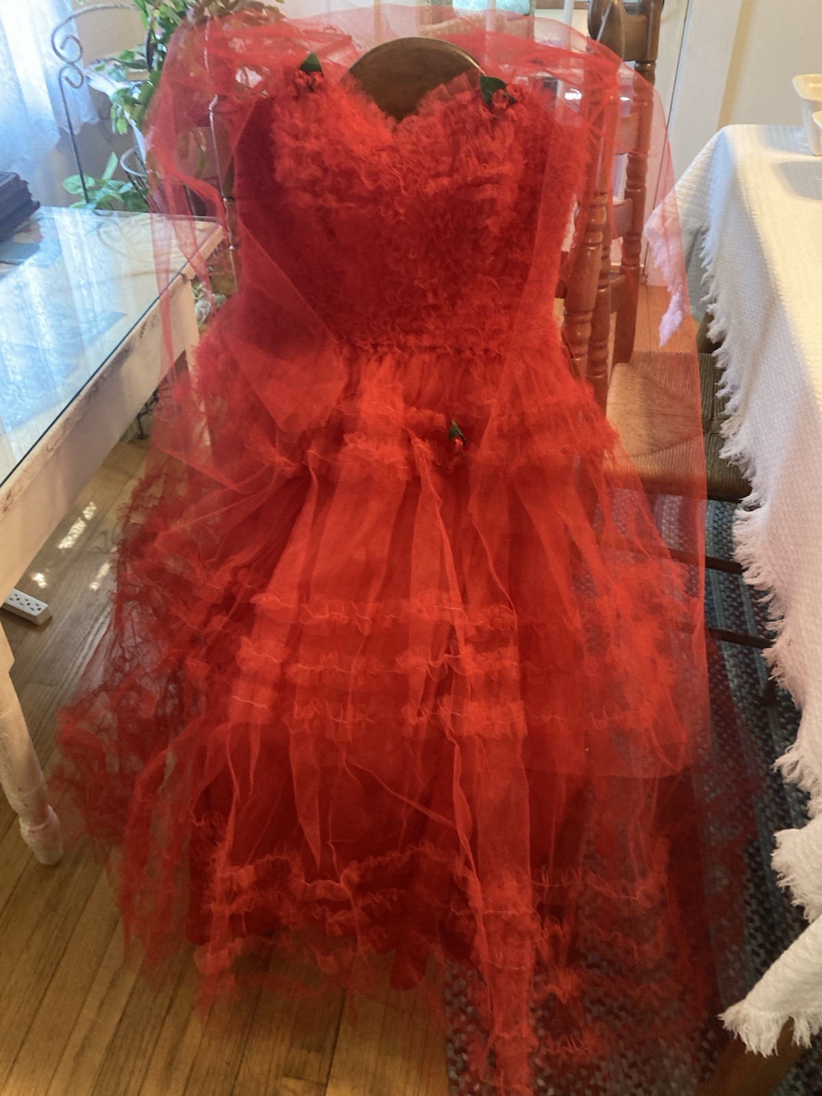 1950s prom party event dress