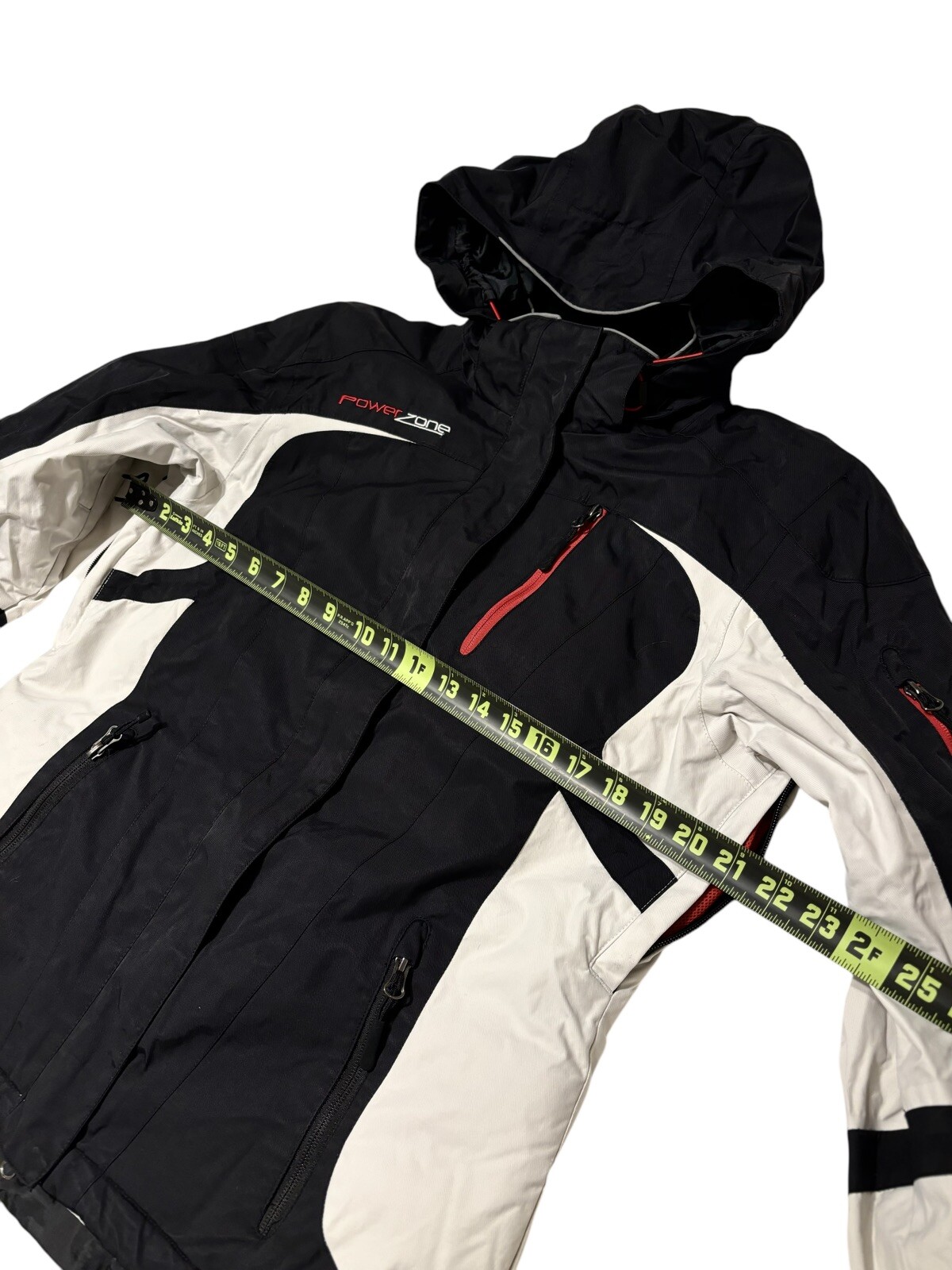 HighTech Snow/Ski Jacket ClimaTex POWER ZONE Women EU40/ US M Black / White EUC