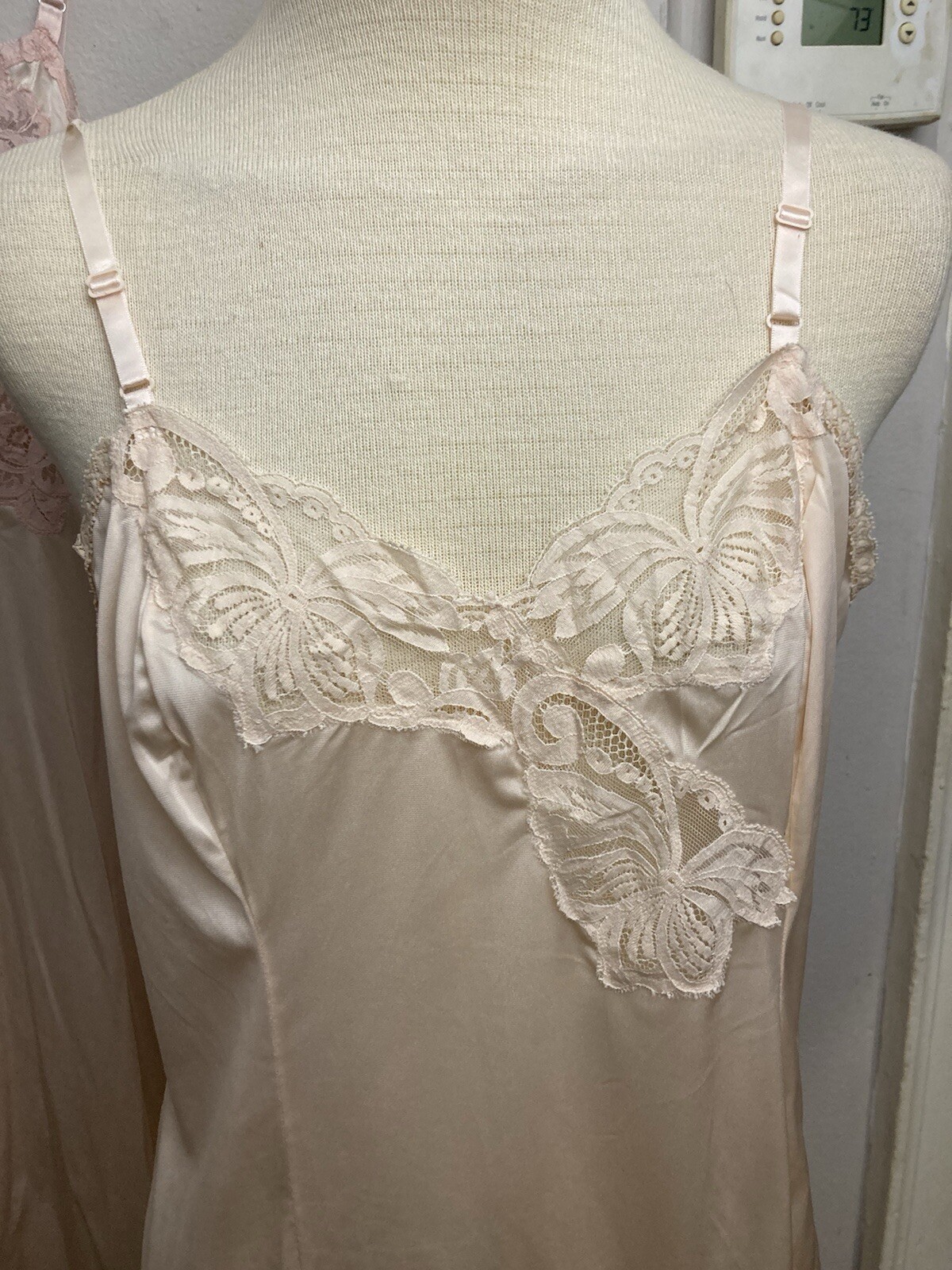 Vintage Nylon Full Slips Lot 36 36L Long Regular Wondermaid Vanity Fair