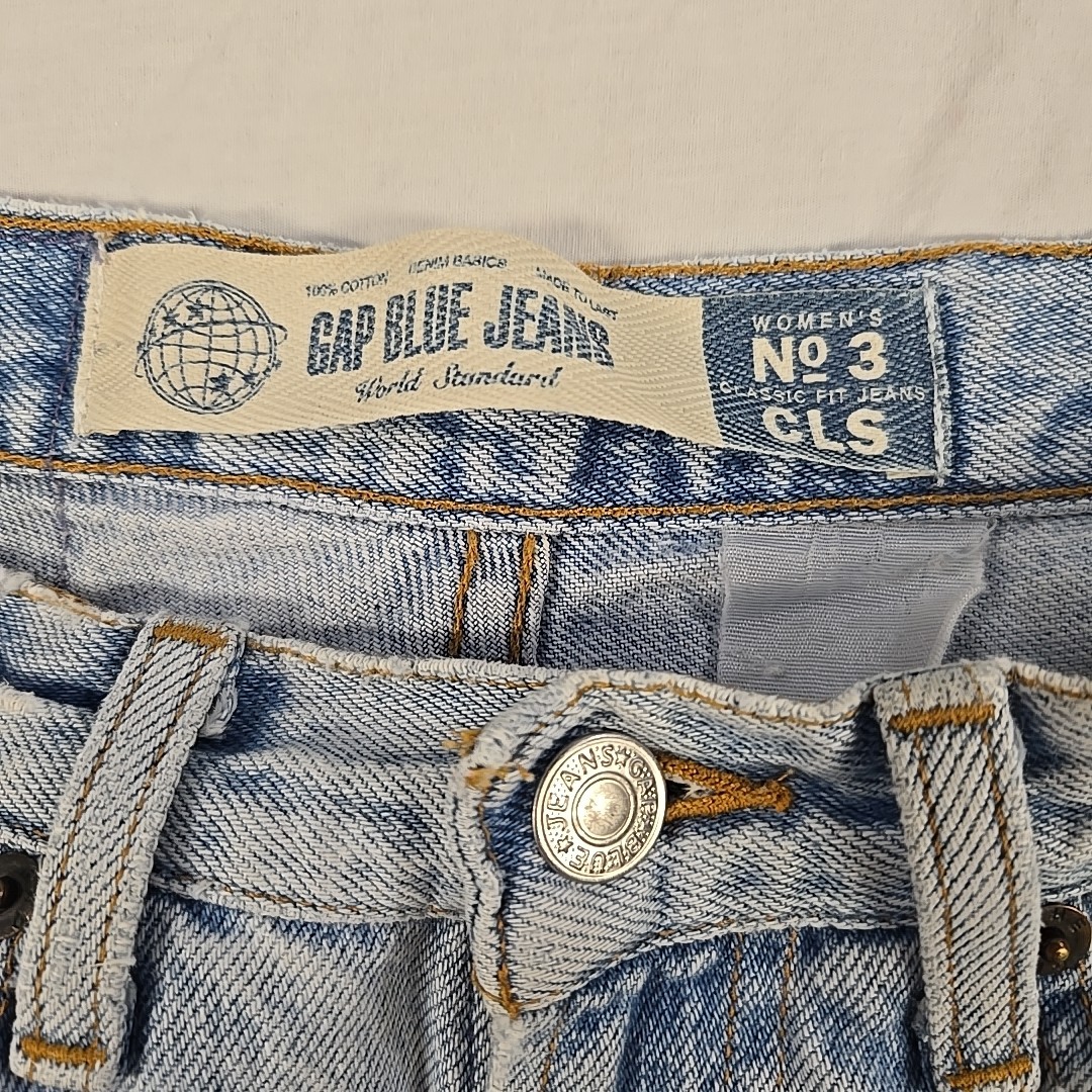 Vintage 90s GAP Jeans Women&rsquo;s Classic Fit Distressed Size 2 Tapered 23×30