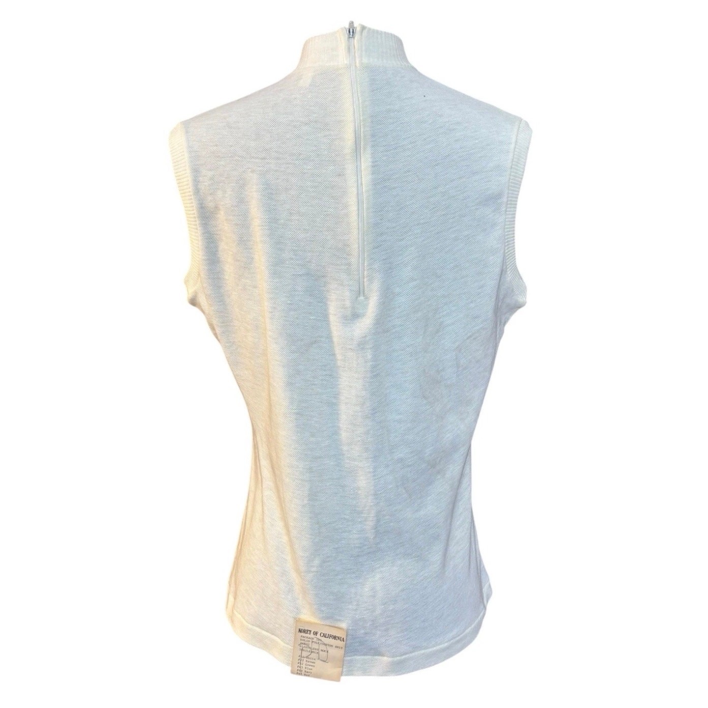 VTG 1973 Koret California Sample Mock Turtleneck w Original Tag 8/73