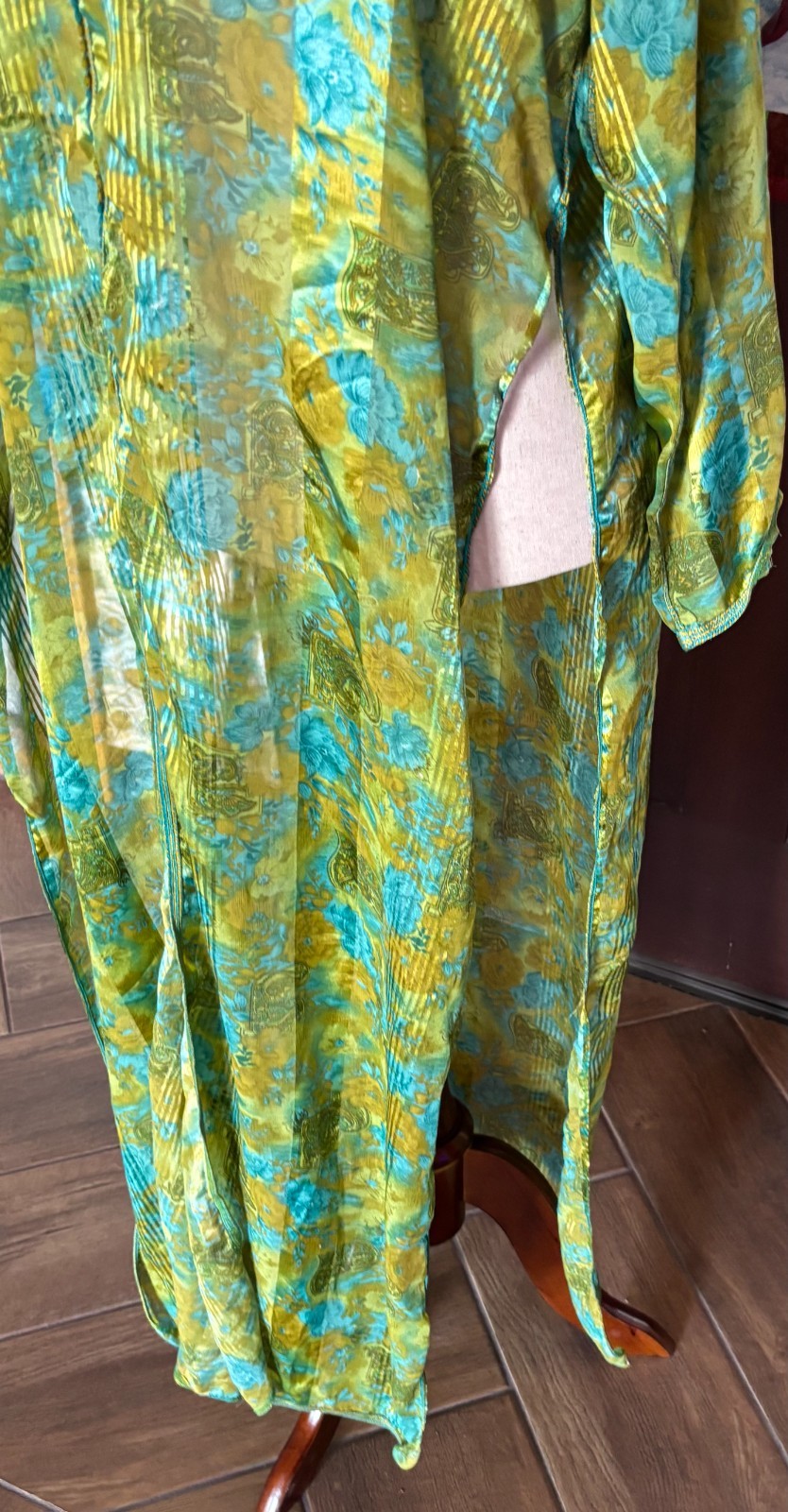 Vtg mid 60&rsquo;s – 70&rsquo;s 2pc Moroccan Caftan Set Sz M-L
