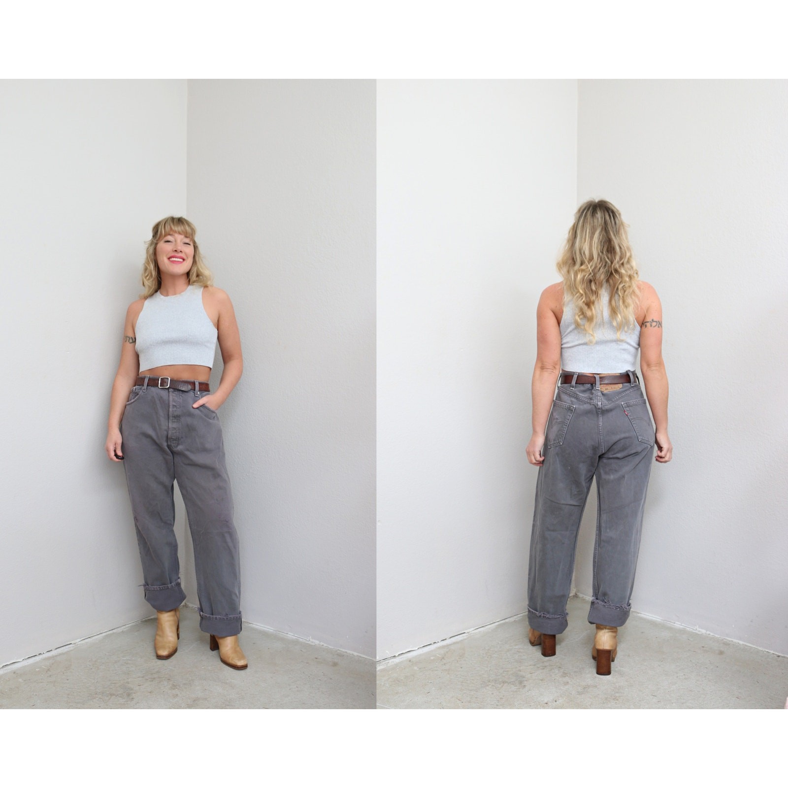 2000&rsquo;s Vintage Levi&rsquo;s 501 USA Made Button Fly Jeans Women&rsquo;s XL XXL ~ Men&rsquo;s LG XL