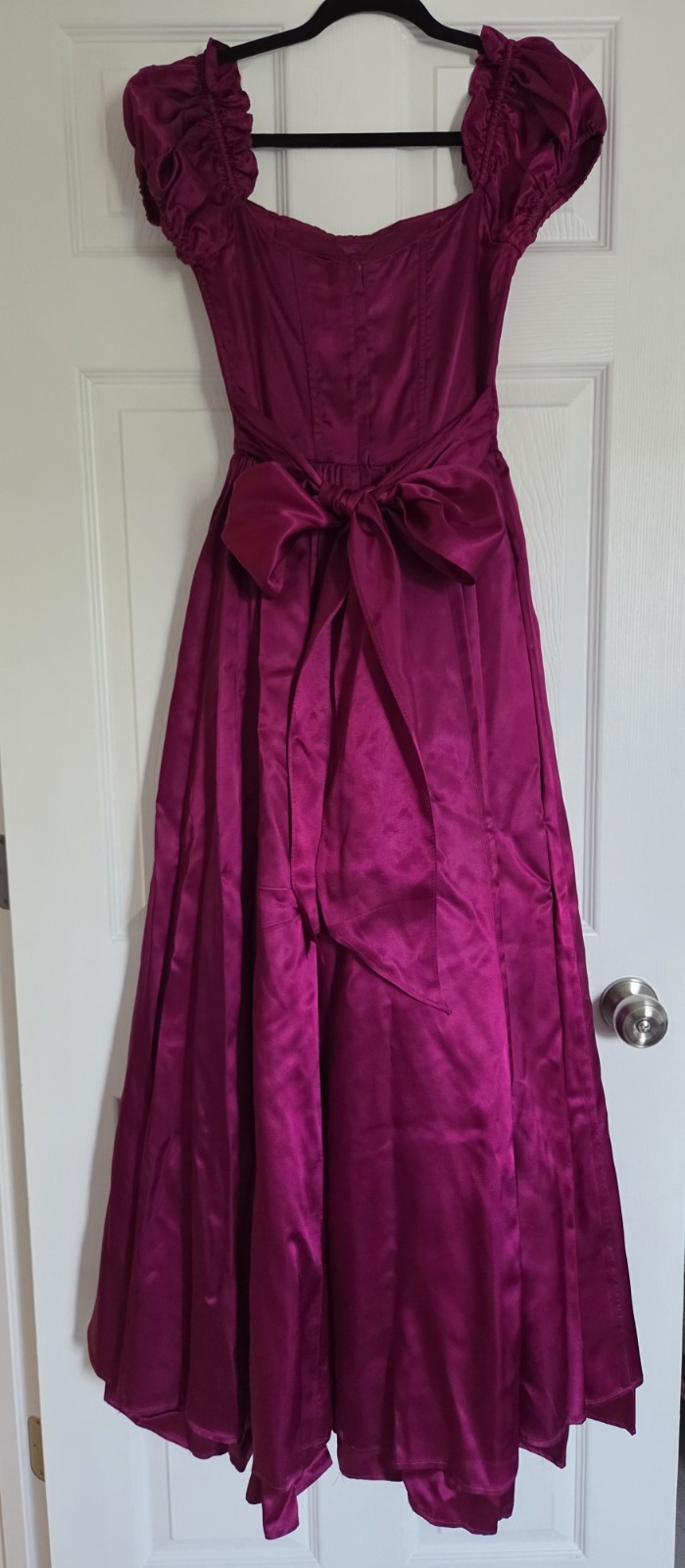 Vintage Gunne Sax Jessica McClintock Romantic Renaissance Dress Sz 5 Purple