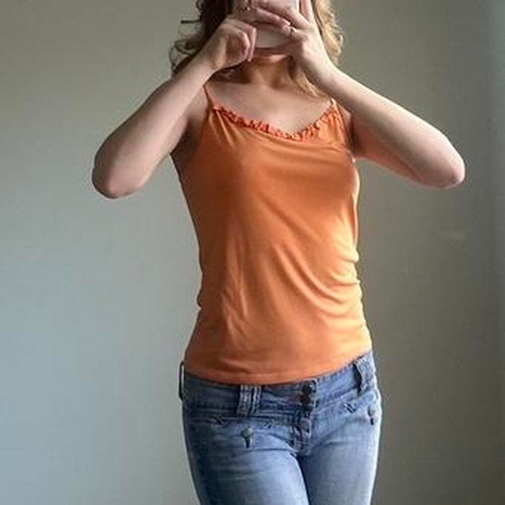 2000s vintage slinky y2k cami top