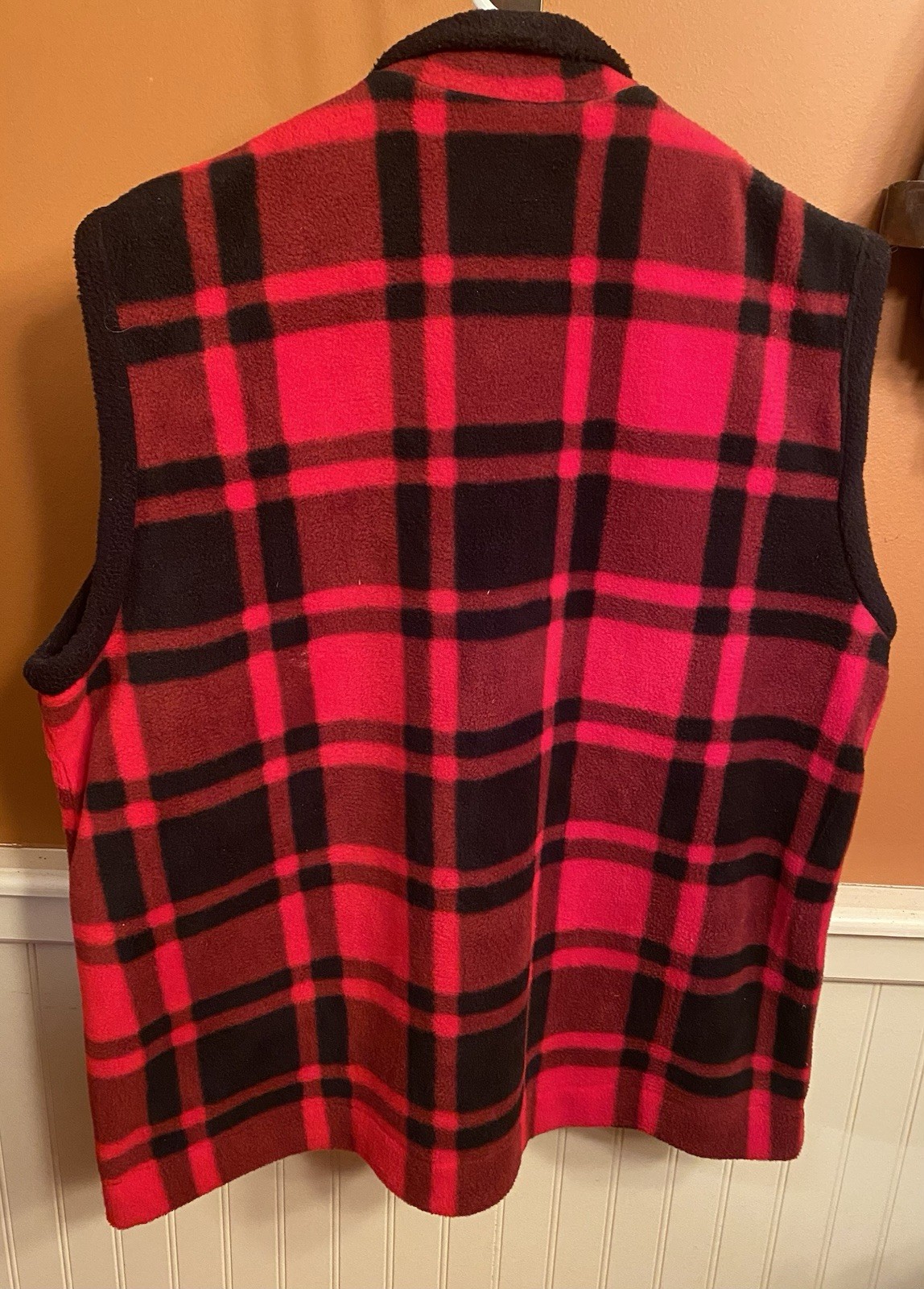 Vintage Rafaella Petites Women’s Zip Vest M (Runs Large, 2X) Buffalo Plaid