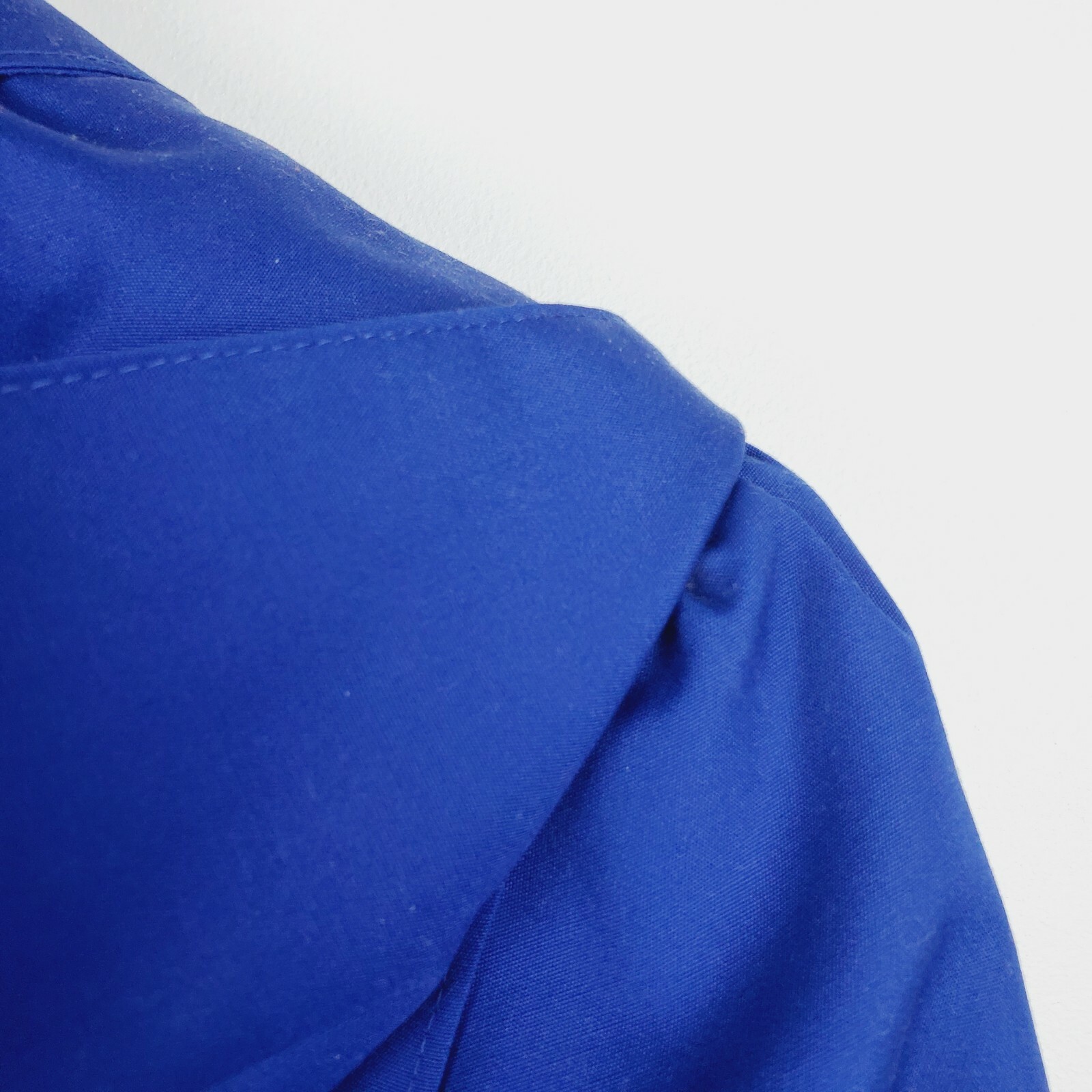 Vintage 1990&rsquo;s Misty Harbor Model Beth Cobalt Blue Rmvbl Liner Coat 6 Petite NWT