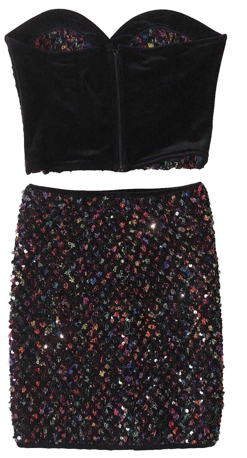 Ritmo Di Perla Stretch Corset and Stretch Skirt German Size 38 Italy 44