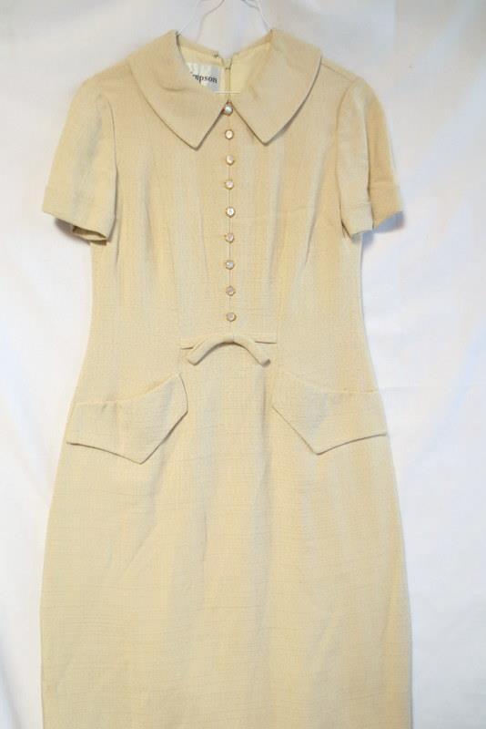 Vintage Adelle Simpson Shift Dress – No Size Tag – Small / 6?