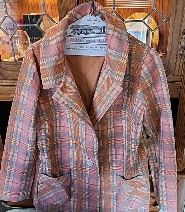 Vintage Nardis of Dallas Irish Double knit Poly. Blazer Women&rsquo;s New W/Tags 1960s