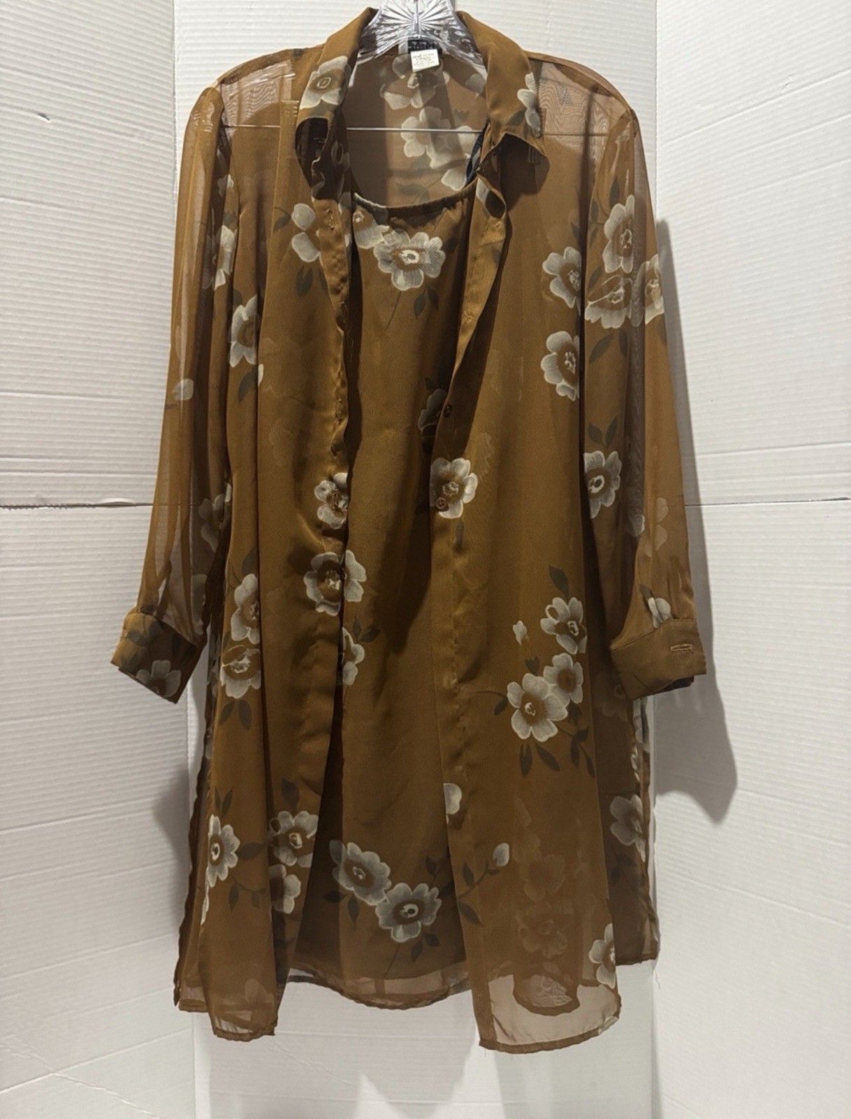 2-piece Vintage 90’s Floral Dress Teacher Cottagecore