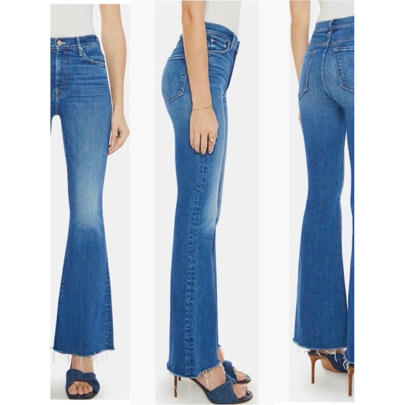 MOTHER The Weekender Fray Jeans – « A Groovy Kind of Love » Sz 29