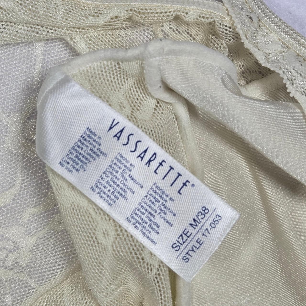 White lace trim floral embroidery cami tank top / M / cottage, fairy, coquette