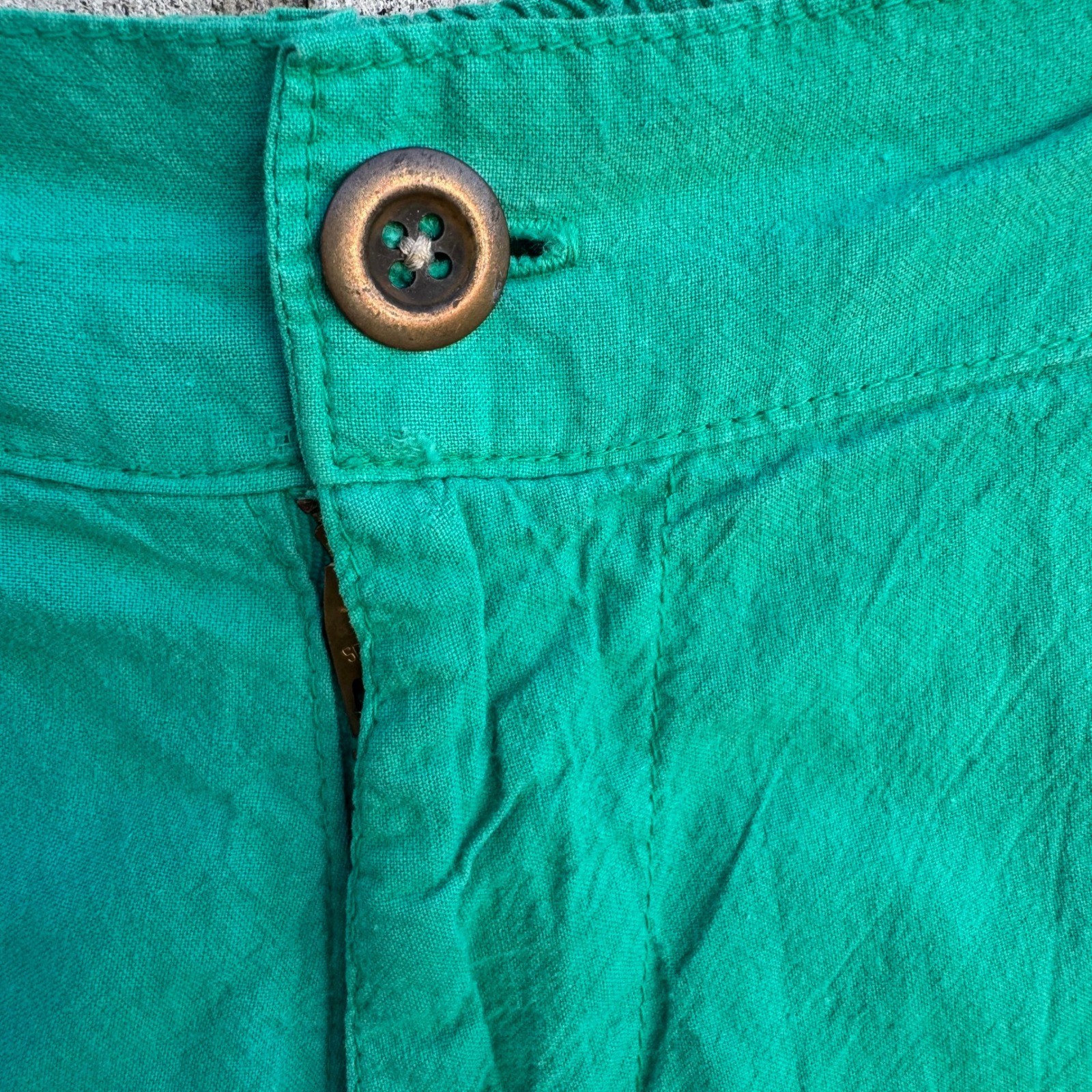 Vintage 80s Emerald Green 2 Piece Blazer Tapered Pants Set Textured Suit L/XL