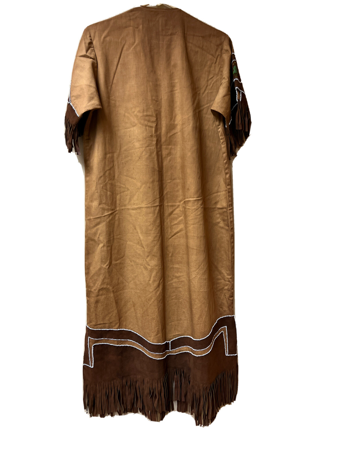 VINTAGE 40s 50s Native American Indian costume dress *See Description