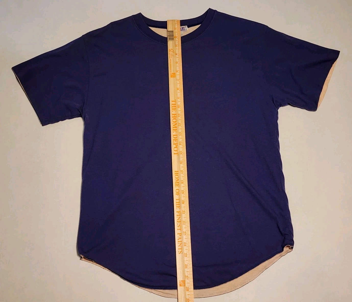Vintage JL PLUM Polyester Cotton Double Shirt Roll Up Sleeve Women&rsquo;s Size M 90s