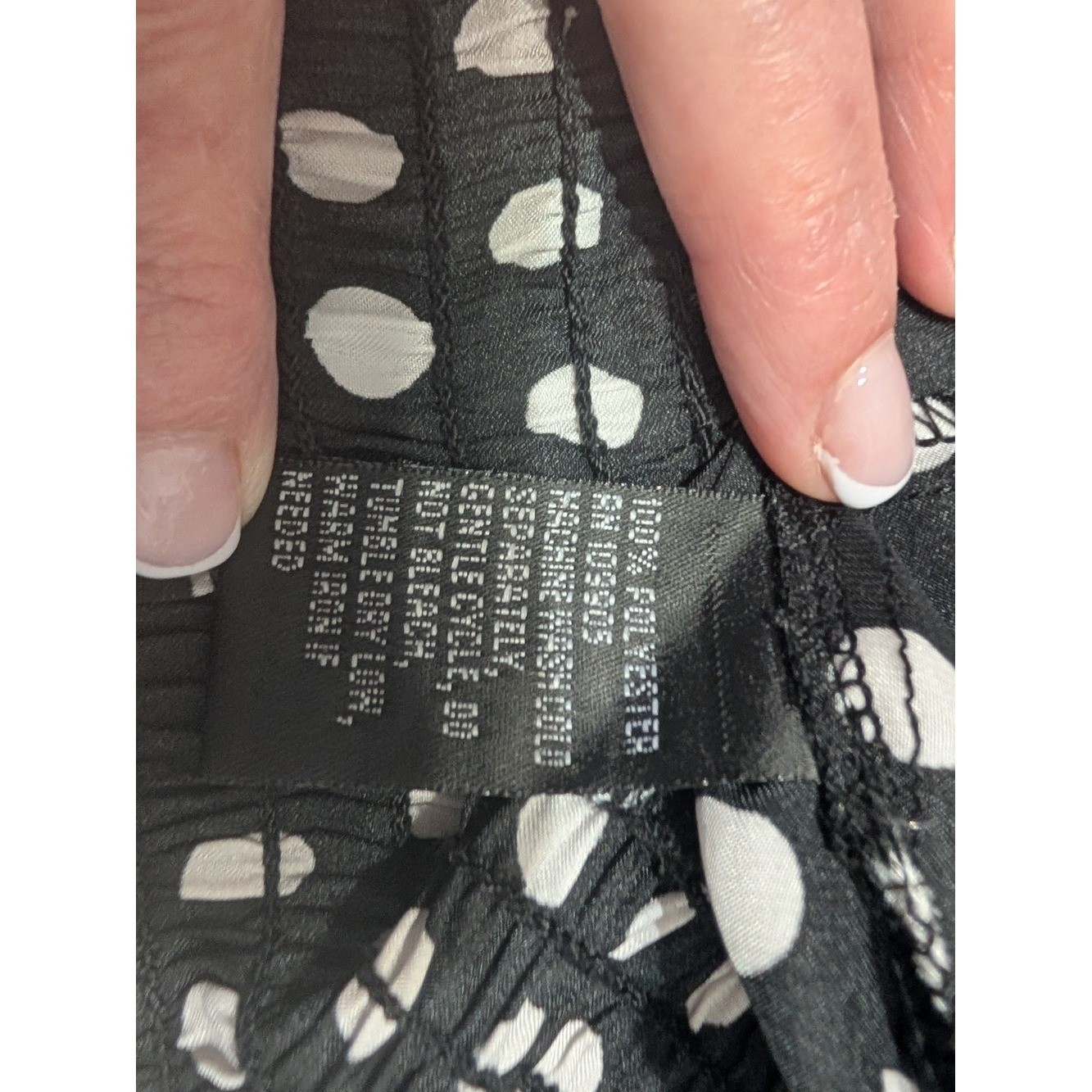 Black and White Polka Dot Halter Camisole Old Money Minimalist Business Casual