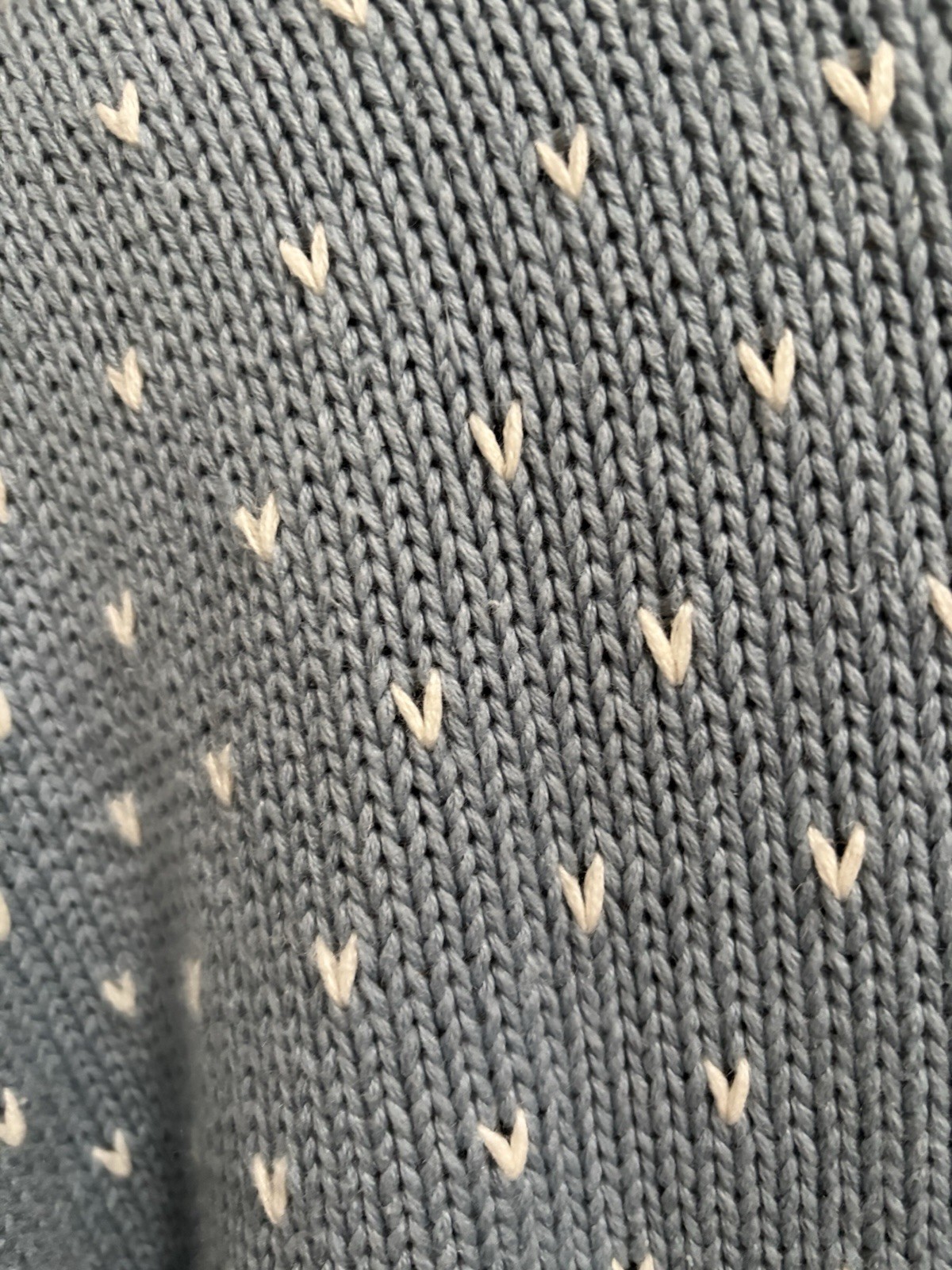 VTG 1990’s Signatures By Northern Isles Pastel Santa Cardigan Hand Knitted Sz M