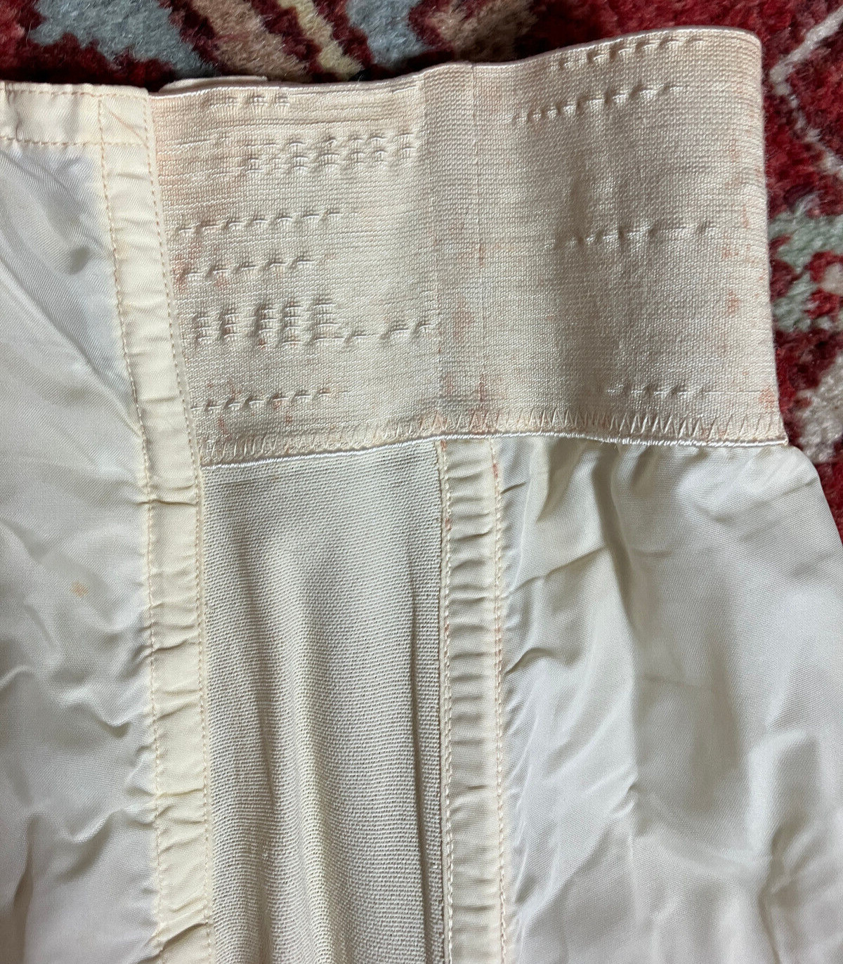 Size 28 Gossard Narroline Bottom Girdle Attached Garters Waist Shaping High 1393