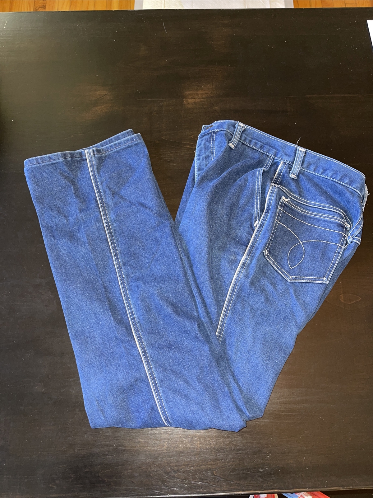 Vintage 1970s women’s Bon Worth denim mom jeans 11 27X31.5”