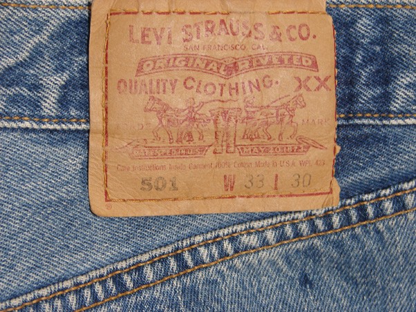 SC01418 1998 **ARDEN B.** MODIFIED LEVI&rsquo;S 501 STRAIGHT LEG WOMENS JEANS 31×29