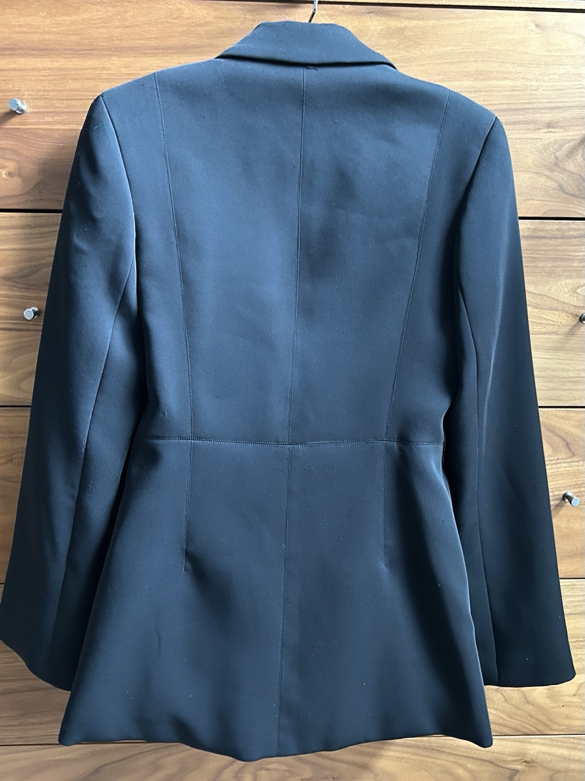 90’s Vintage Blazer Laundry By Shelli Segal Black Jacket sz 4 Made In USA 1995