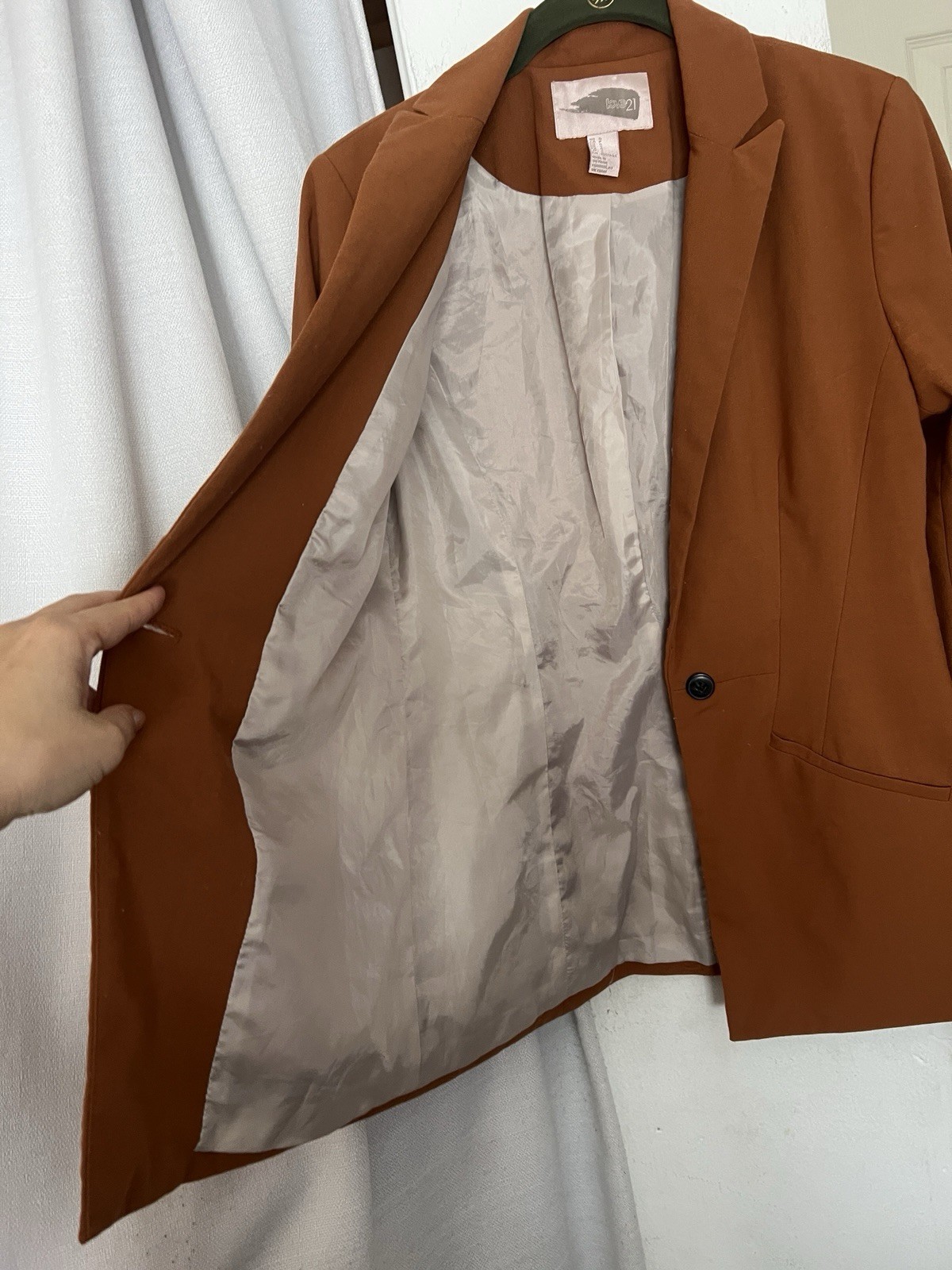 Forever 21 Blazer Brown
