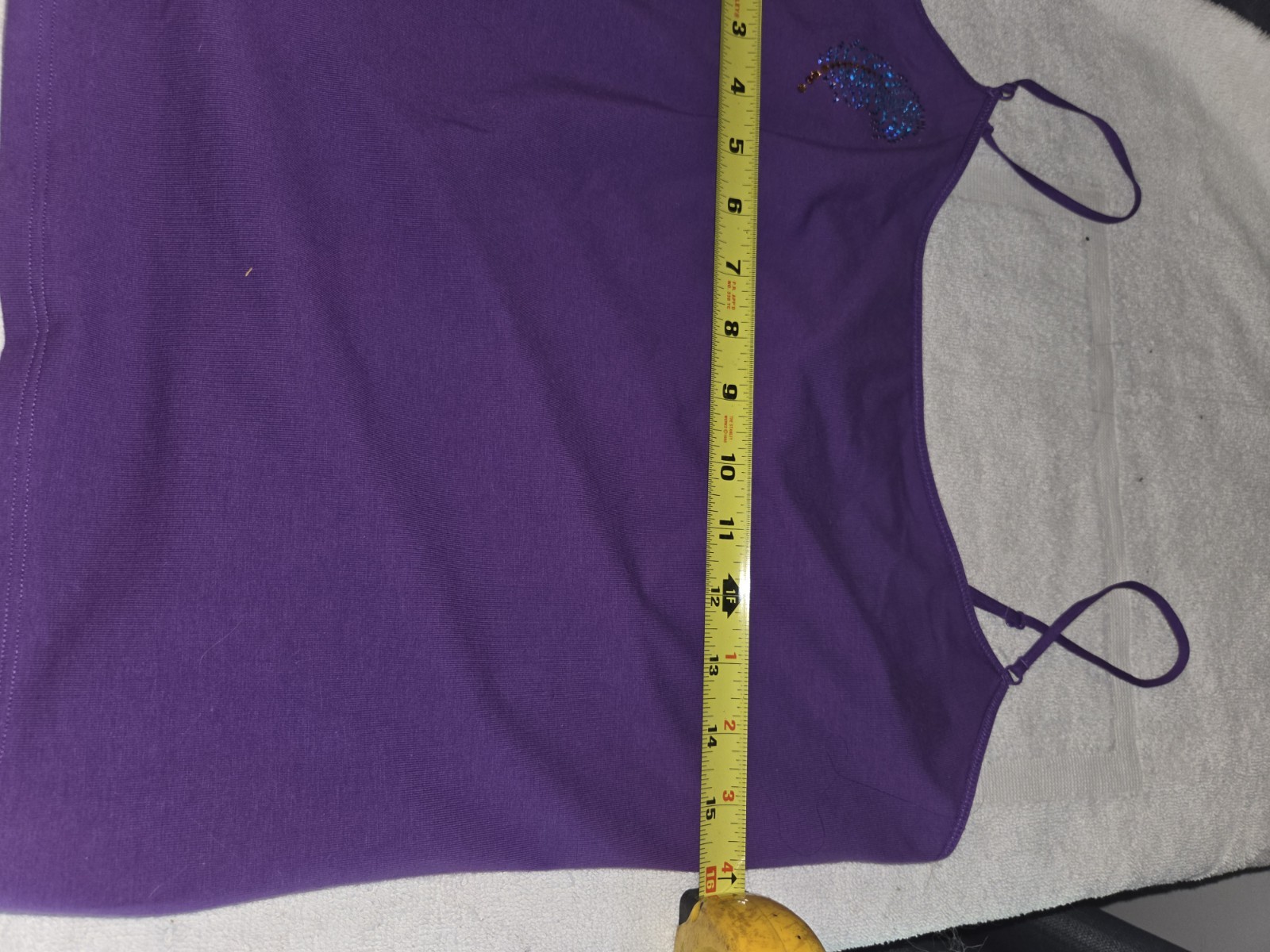 NEW Vintage Purple Victoria&rsquo;s Secret Cami Top Size Large July 2001