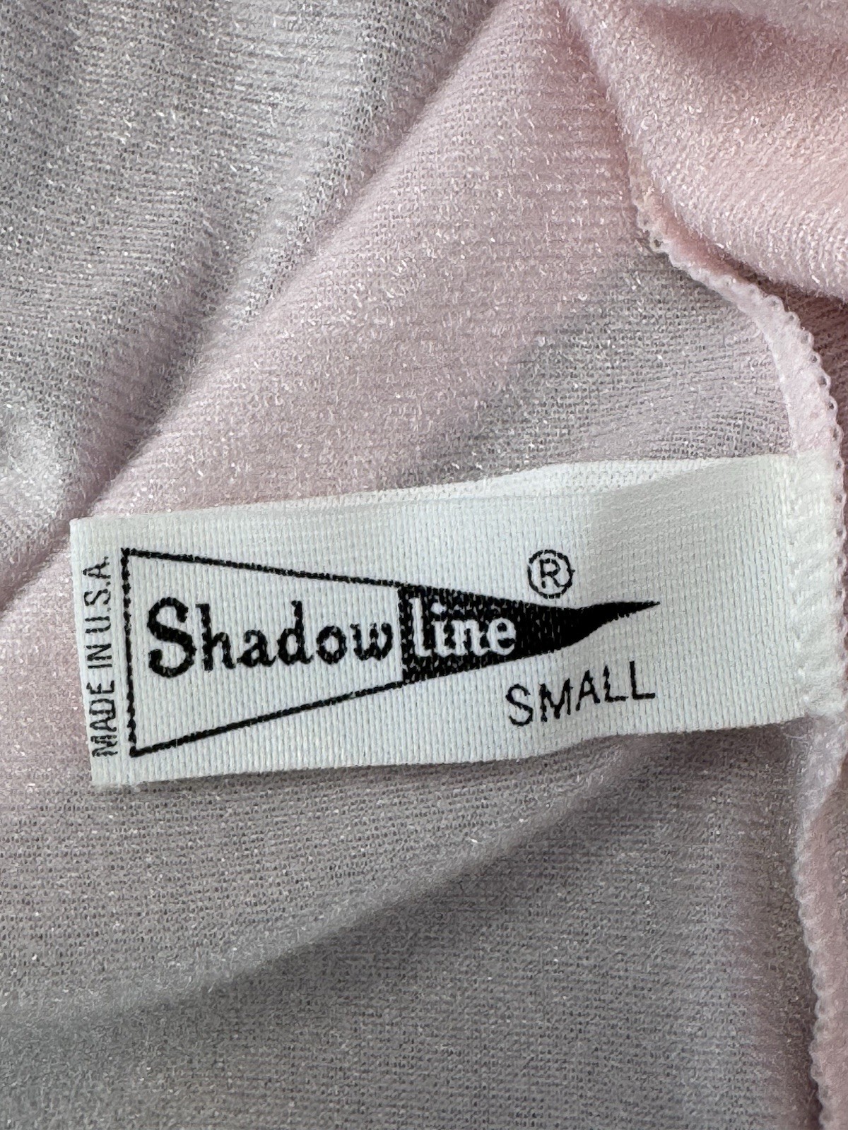 Vtg SHADOWLINE Bed Jacket Robe, Pink w/ Embroidery Sz S/M, NOS w/Tag Cottagecore